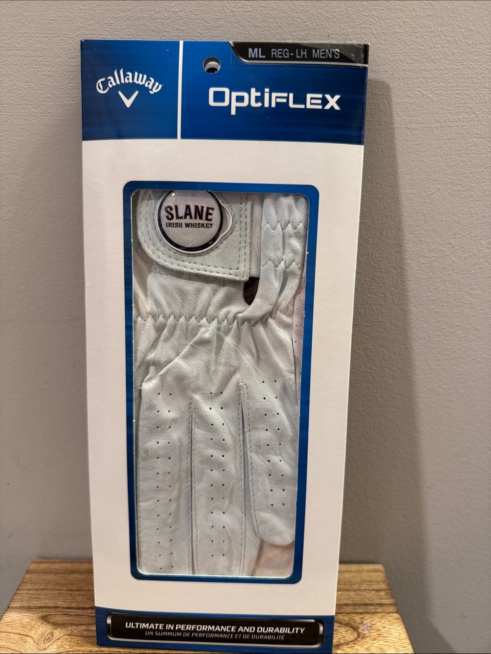 Callaway OptiFlex Men's Golf Glove in White